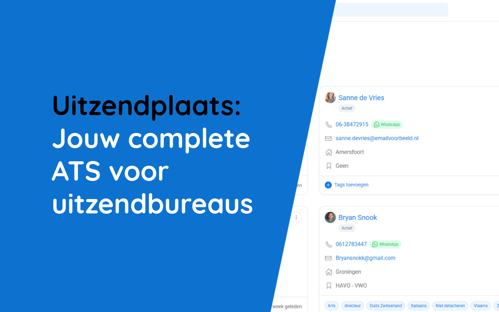 Uitzendplaats Jouw complete ATS