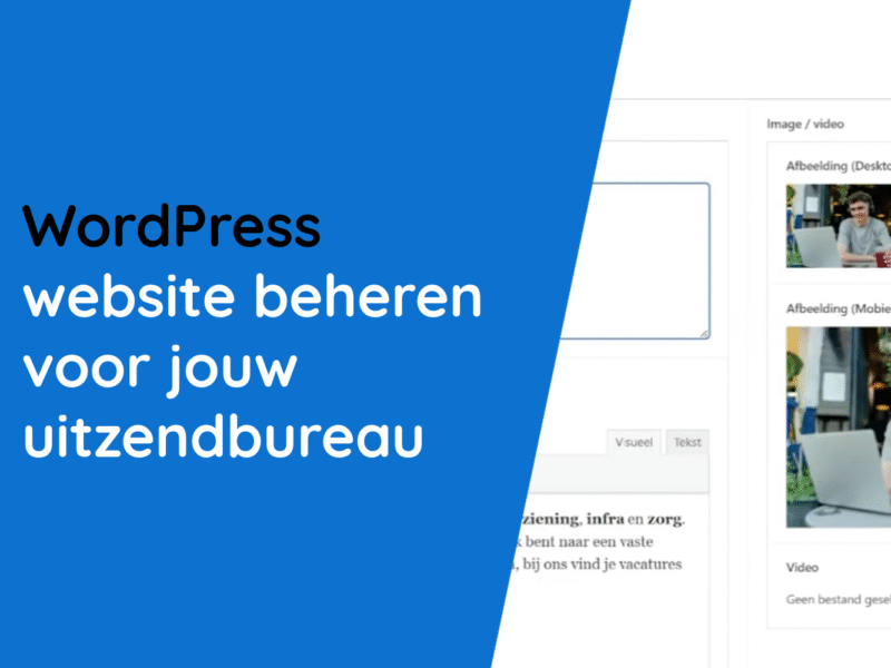 Wordpress Website beheren